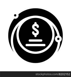 business core ethics glyph icon vector. business core ethics sign. isolated symbol illustration. business core ethics glyph icon vector illustration