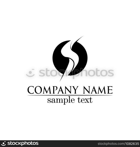 Business corporate letter S logo design vector