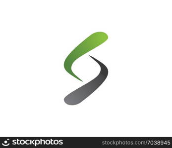 Business corporate S letter logo. Business corporate S letter logo design vector