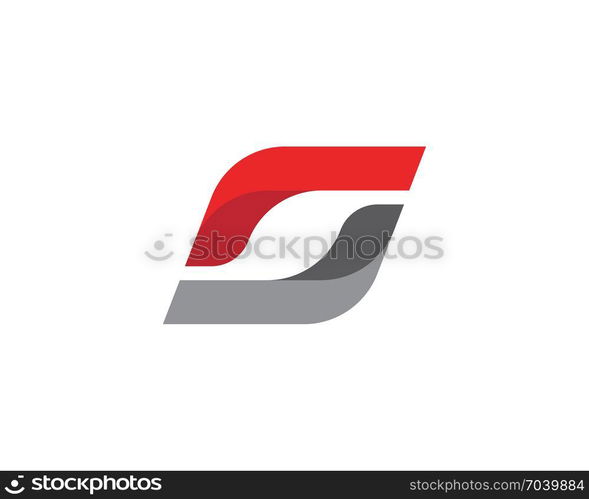 Business corporate S letter logo design vector