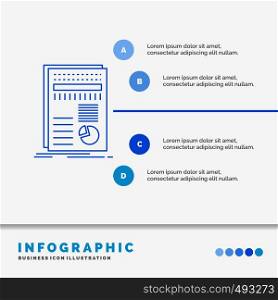 business, data, finance, report, statistics Infographics Template for Website and Presentation. Line Blue icon infographic style vector illustration. Vector EPS10 Abstract Template background