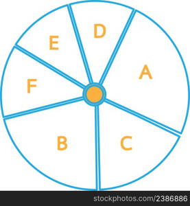 Business data graph icon sign symbol design