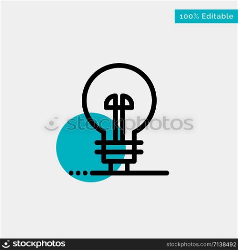 Business, Defining, Management, Product turquoise highlight circle point Vector icon