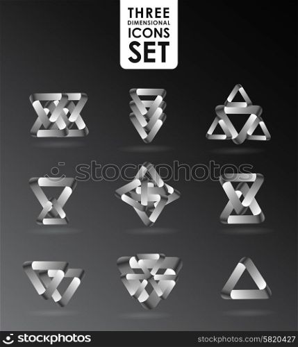 Business design element icon, three dimensional quality icon with a lot of variety ideal for business , flayer and presentation.