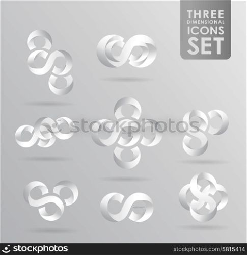 Business design elements icon set, three dimensional quality icon with a lot of variety ideal for business , flayer and presentation.