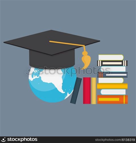 Business Education Concept. Trends and innovation in education. Vector Illustration EPS10. Business Education Concept. Trends and innovation in education.