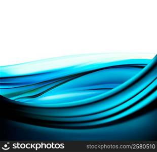 Business elegant blue abstract background. Vector illustration