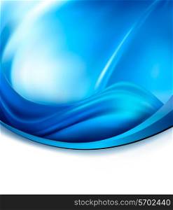 Business elegant blue abstract background. Vector illustration
