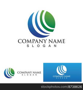 Business finance and Marketing logo Vector illustration  design