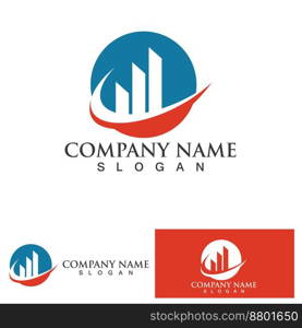 Business finance and Marketing logo Vector illustration  design