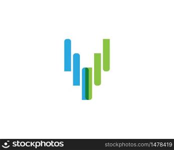 Business finance icon and symbol template