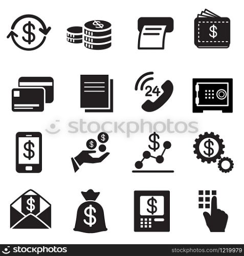 Business , finance, Investment icons Set