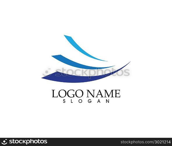 Business finance logo and symbols concept illustration