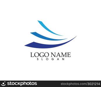 Business finance logo and symbols concept illustration