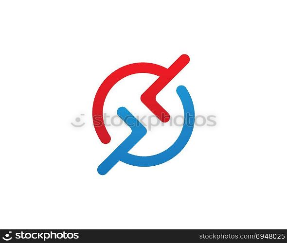 Business finance logo and symbols vector concept illustration