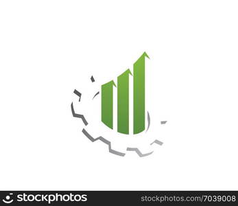 Business Finance logo template. Business Finance professional logo template vector icon