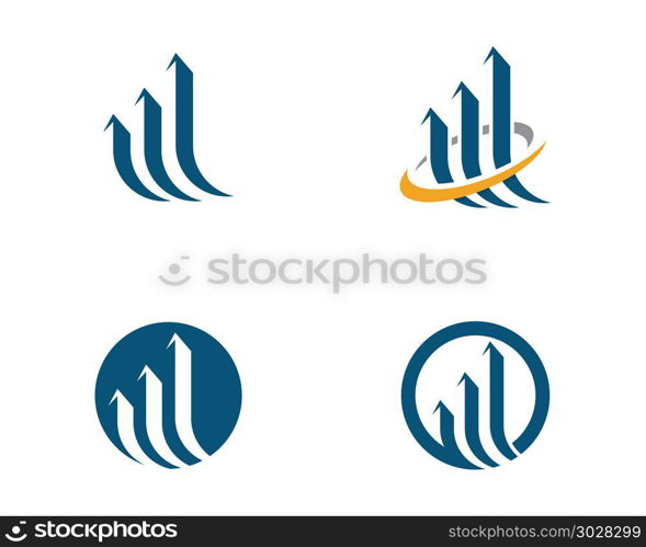 Business Finance logo template. Business Finance professional logo template vector illustration