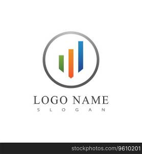 Business Finance logo template vector