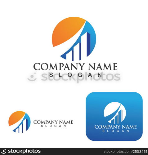 Business Finance Logo template vector icon design