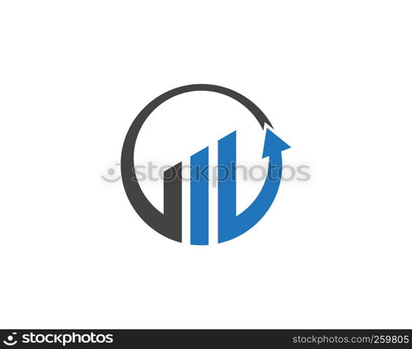 Business Finance Logo template vector icon design