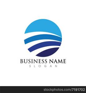 Business Finance Logo template vector icon design