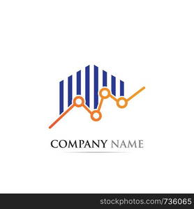 Business Finance Logo template vector icon design