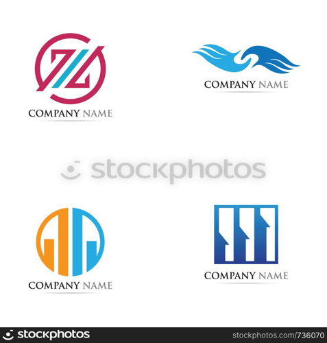 Business Finance Logo template vector icon design