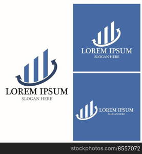 Business Finance Logo template vector icon design