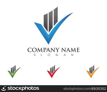 Business Finance professional logo. Business Finance professional logo template vector icon