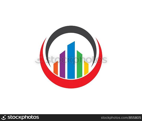 Business Finance professional logo template vector