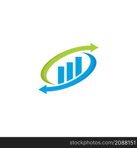 Business Finance professional logo template vector icon