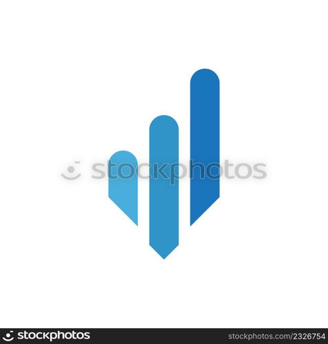 Business Finance professional logo template vector icon