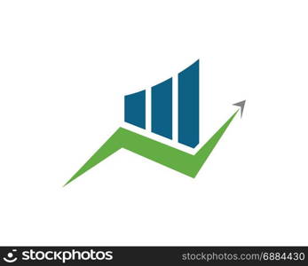 Business Finance professional logo template vector icon