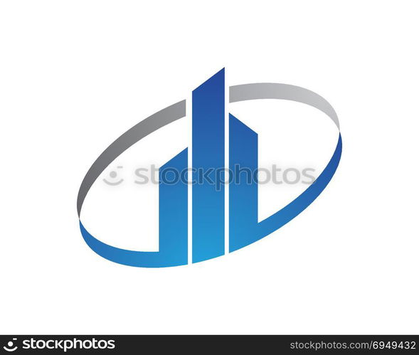 Business Finance professional logo template vector icon