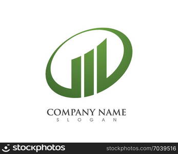 Business Finance professional logo template vector icon