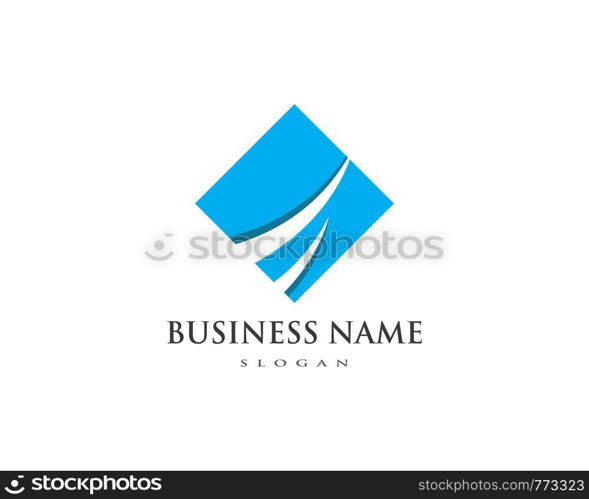 Business Finance professional logo template vector icon