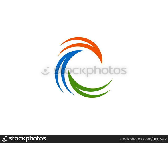 Business Finance professional logo template vector icon