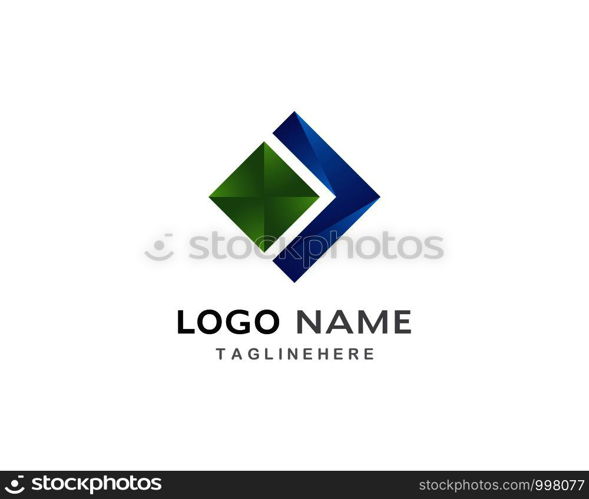 Business Finance professional logo template vector icon