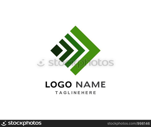 Business Finance professional logo template vector icon