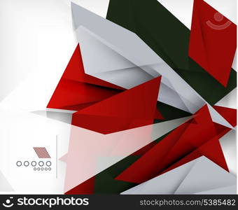 Business geometric shape abstract background