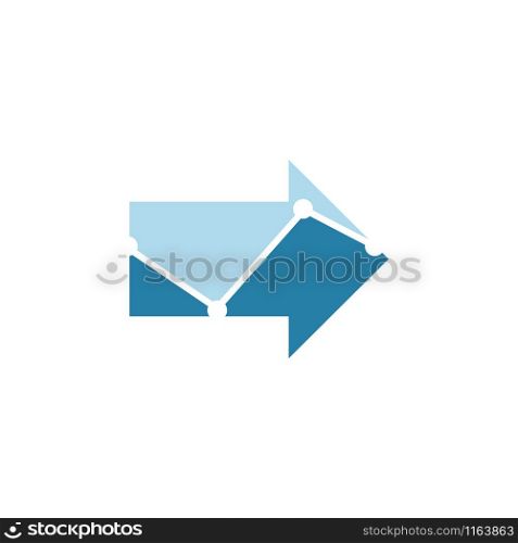 Business graphic design template vector isolated illustration
