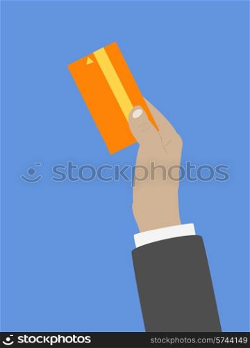 Business hand action concepts purchase