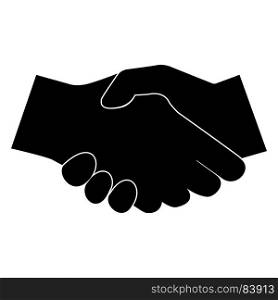Business handshake icon .