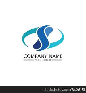 Business icon and logo design vector graphic 