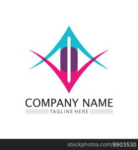 Business icon and logo design vector graphic 