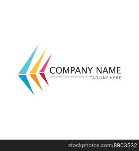 Business icon and logo design vector graphic 