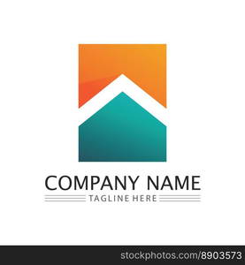 Business icon and logo design vector graphic 