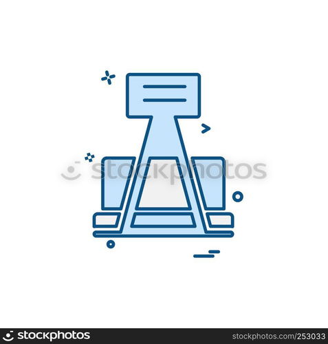 Business icon design vector