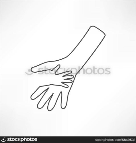 Business icon. Handshake