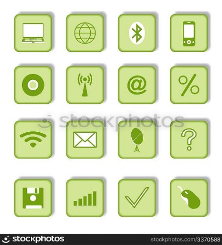 Business icons. vector